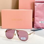 Miu Miu Mauve Lenses Miu Ombre Sunglasses  - 1