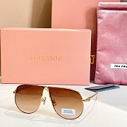 Miu Miu Mauve Lenses Miu Ombre Sunglasses  - 5