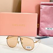 Miu Miu Mauve Lenses Miu Ombre Sunglasses  - 2