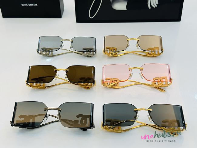 Dolce&Gabbana DG Logo Sunglasses - 1