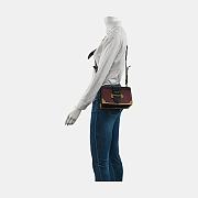 Prada Cahier leather crossbody bag - 20x15x7cm - 4