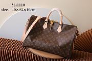 Louis Vuitton Speedy Bandoulière 40 Monogram coated canvas - 1