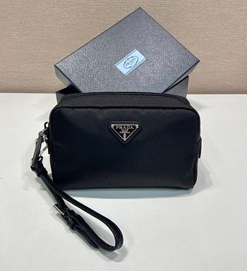 Prada Black Re-Nylon pouch - 17x11x5.5cm
