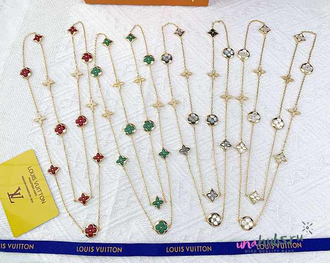Louis Vuitton Blossom Necklace 4 colors - 1
