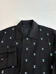Louis Vuitton Blason Gradient Embroidered Denim Coach Set - 2