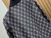 Gucci GG denim jacquard jacket in black  - 2