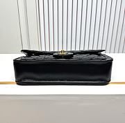 Chanel Flap Bag Black Patent Gold Hardware - 26x13x6cm - 5