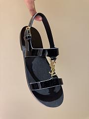YSL CASSANDRA sandals in patent leather 02 - 6