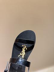 YSL CASSANDRA sandals in patent leather 02 - 4