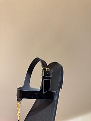 YSL CASSANDRA sandals in patent leather 02 - 5