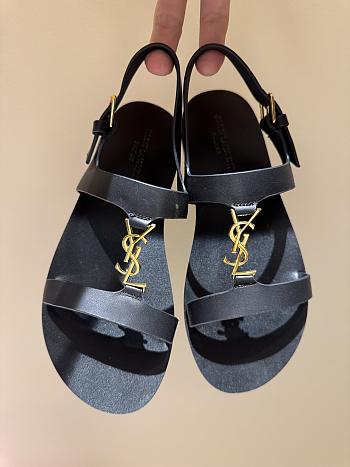 	 YSL CASSANDRA sandals in smooth leather 03