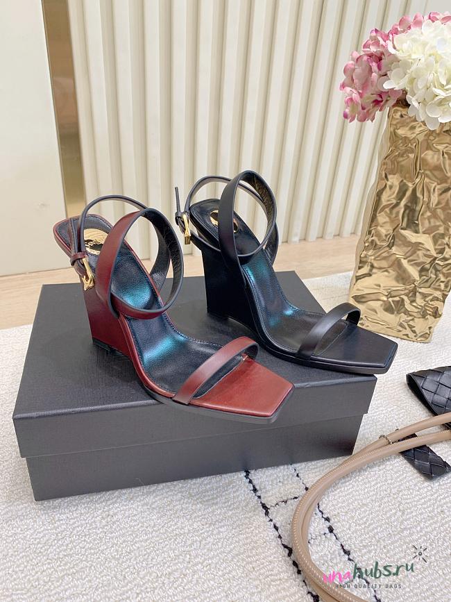 YSL 90mm Nicla Sandals  - 1