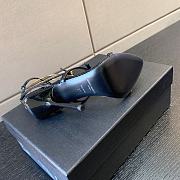 YSL Nuit Sandals Black - 6