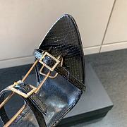 YSL Nuit Sandals Black - 5