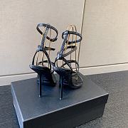 YSL Nuit Sandals Black - 3