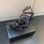 YSL Nuit Sandals Black - 2