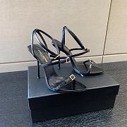 	 YSL Nuit Sandals Black 02 - 2