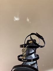 YSL 105mm Cassandra logo-plaque Sandals - 5