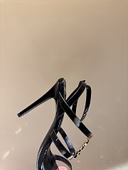 YSL 105mm Cassandra logo-plaque Sandals - 3