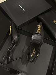 YSL Logo leather Heels 85mm - 6
