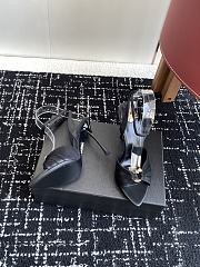 	 YSL Black 110mm Lola Sandals - 2