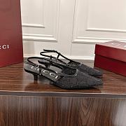 Gucci Women's GG crystal slingback pump in black 3.5cm - 5