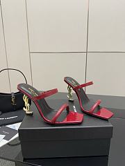 	 YSL OPYUM mules in red patent - 1