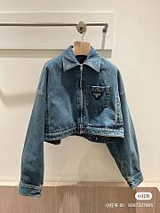 Prada Blue Denim Jacket - 3