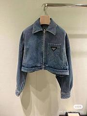 Prada Blue Denim Jacket - 4