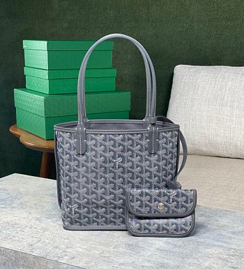 Goyard Anjou Mini Grey Bag - 20x10x20cm