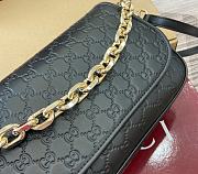 Gucci GG Emblem medium shoulder bag - 28x17x9cm - 6