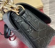 Gucci GG Emblem medium shoulder bag - 28x17x9cm - 5