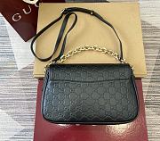 Gucci GG Emblem medium shoulder bag - 28x17x9cm - 2