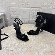 YSL Opyum Heeled Sandals In Black - 2