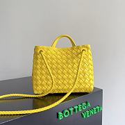 	 Bottega Veneta Andiamo Yello Tote Bag - 25*22*10.5cm - 4