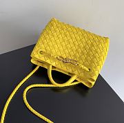 	 Bottega Veneta Andiamo Yello Tote Bag - 25*22*10.5cm - 2