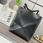 Loewe Medium Puzzle Fold tote in shiny calfskin - 25.5*14.5*31.5cm - 5