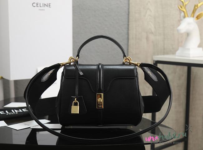 Celine MINI 16 IN satinated calfskin  - 23 X 19 X 10.5 - 1