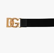 Dolce & Gabbana Elastic belt with logo - Width 4cm - 3