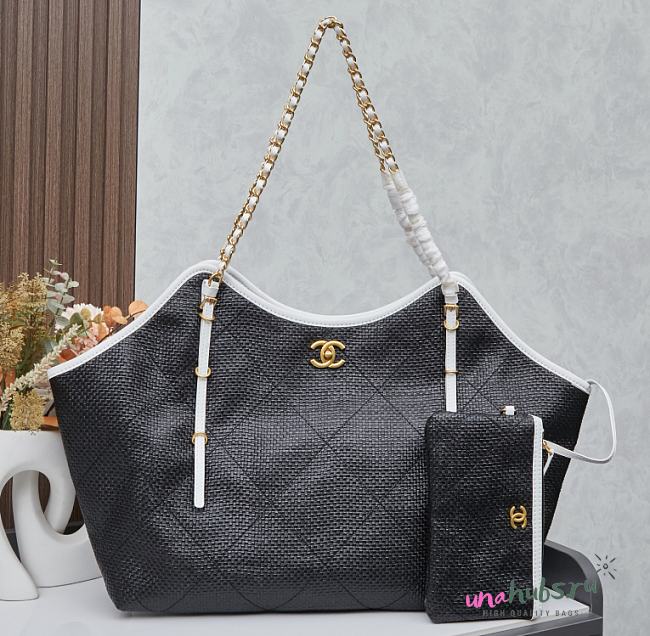 	 Chanel Shopping Bag in Black - 55x35x13cm - 1