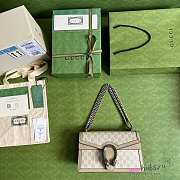 Gucci Dionysus GG Medium Beige / White Bag - 2