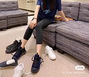 Chanel Blue Suede Sneakers - 2
