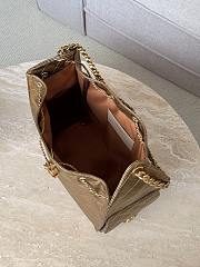 	 Chanel 25 Bag Gold Metallic grained calfskin - 30x40x15cm - 4