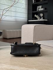 Chanel Grained Shiny Calfskin & Gold-Tone Metal - 22x19.5x7cm - 4