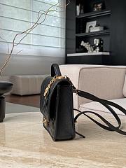Chanel Grained Shiny Calfskin & Gold-Tone Metal - 22x19.5x7cm - 3