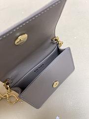 Prada Sequined card holder with shoulder strap - 11.5×8×4.5 - 4