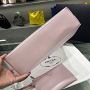 PRADA Mesh Paillettes Spazzolato Logo Tote Alabastro - 36×30×10cm - 6