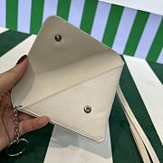 Prada White Leather Pouch with Neck Strap - 16.5×12cm - 5