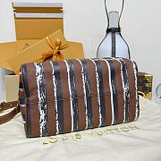 Louis Vuitton Brown stripes Speedy - 32*18*22.5cm - 6