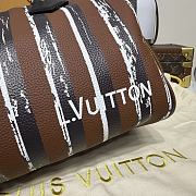 Louis Vuitton Brown stripes Speedy - 32*18*22.5cm - 3
